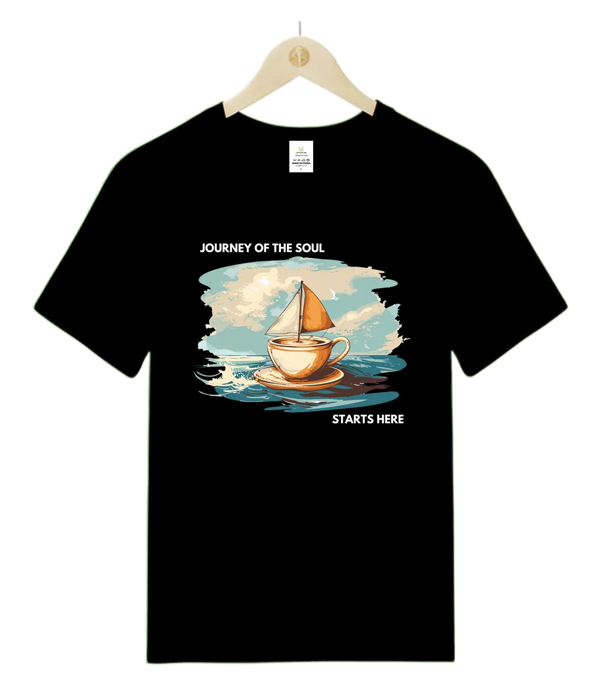 Journey of the soul,s tarts here-T-Shirt