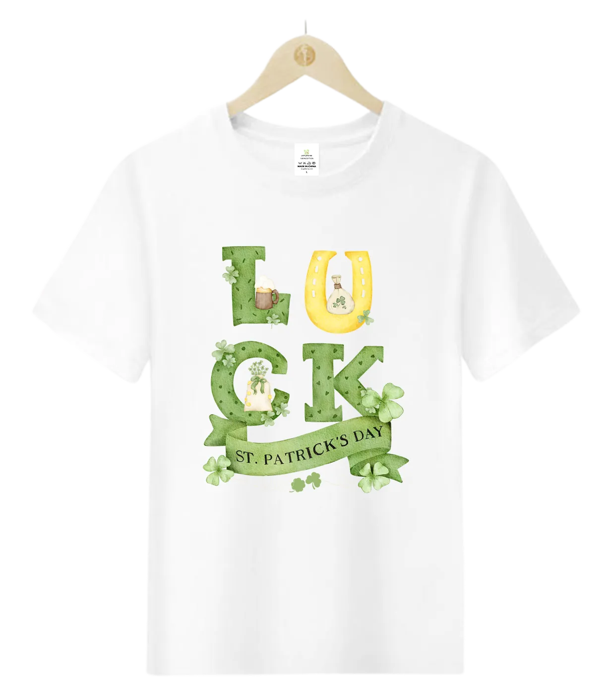 LUCK St. patrick's day-T-Shirt