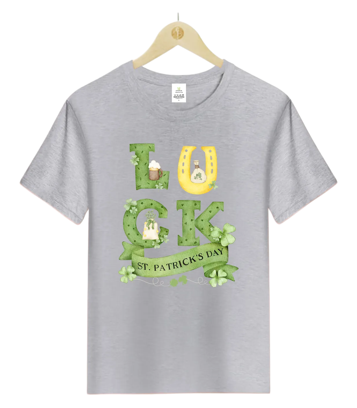 LUCK St. patrick's day-T-Shirt