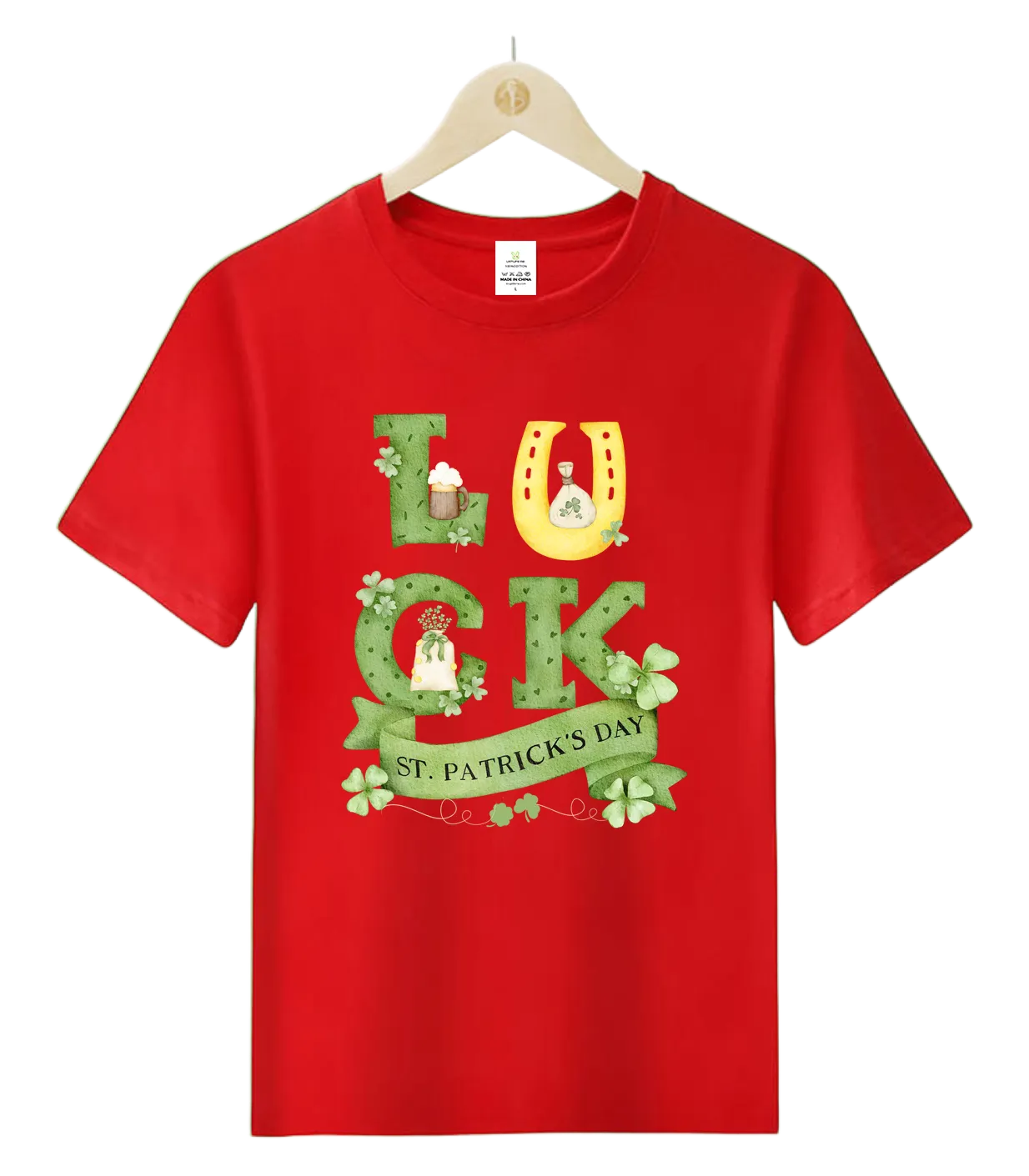 LUCK St. patrick's day-T-Shirt