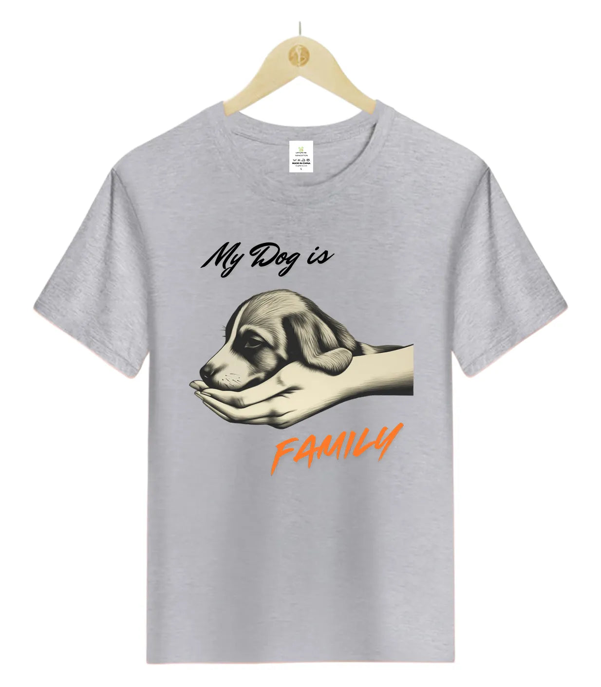 My dog is family-T-Shirt