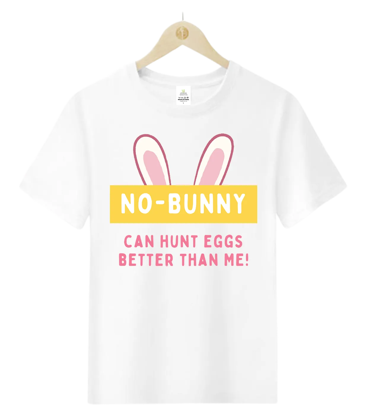 No bunny can hunt eggs better than me-T-Shirt