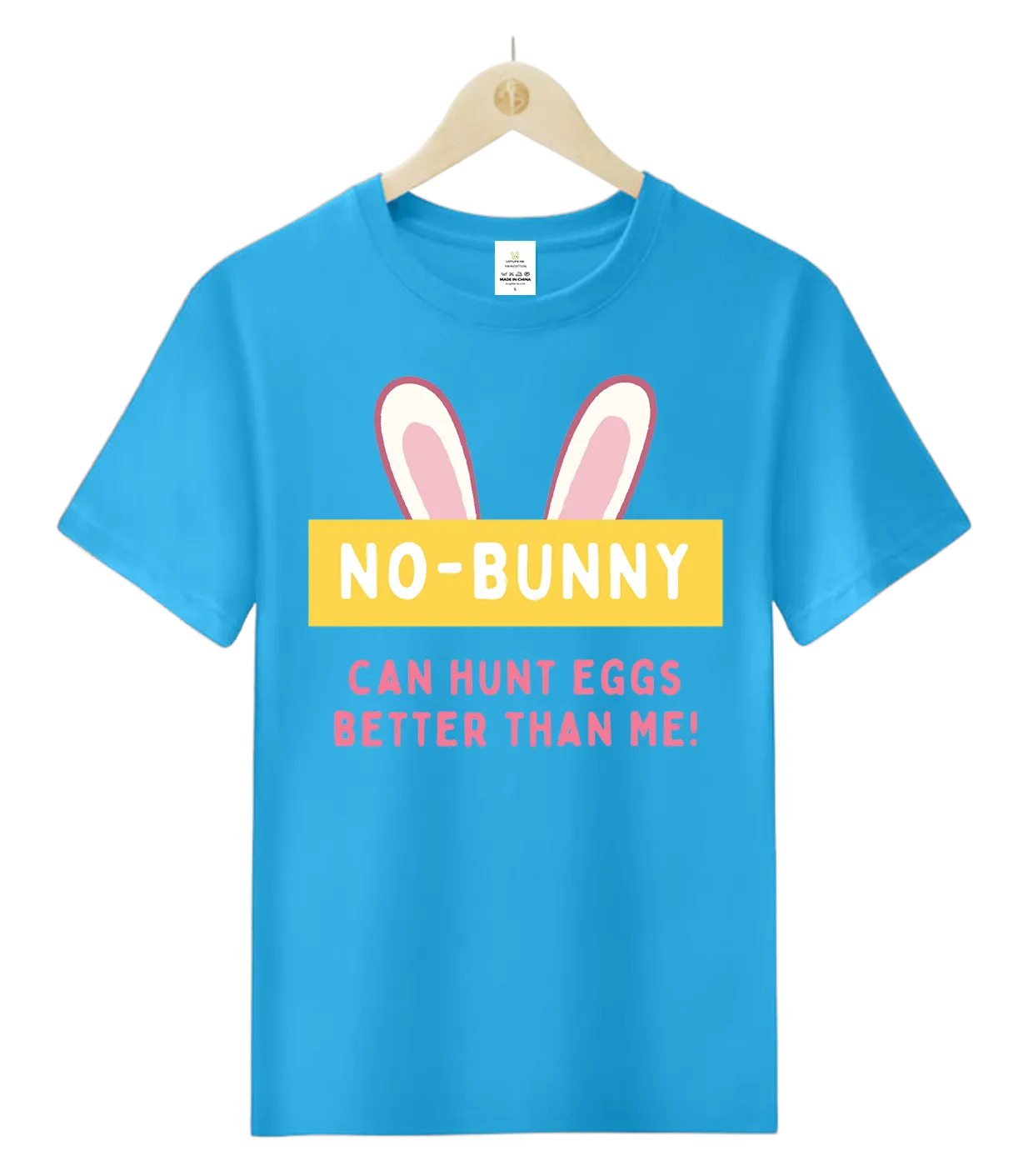 No bunny can hunt eggs better than me-T-Shirt