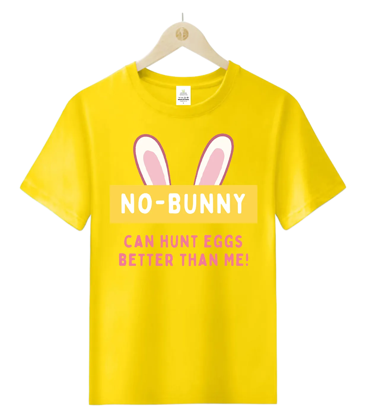 No bunny can hunt eggs better than me-T-Shirt