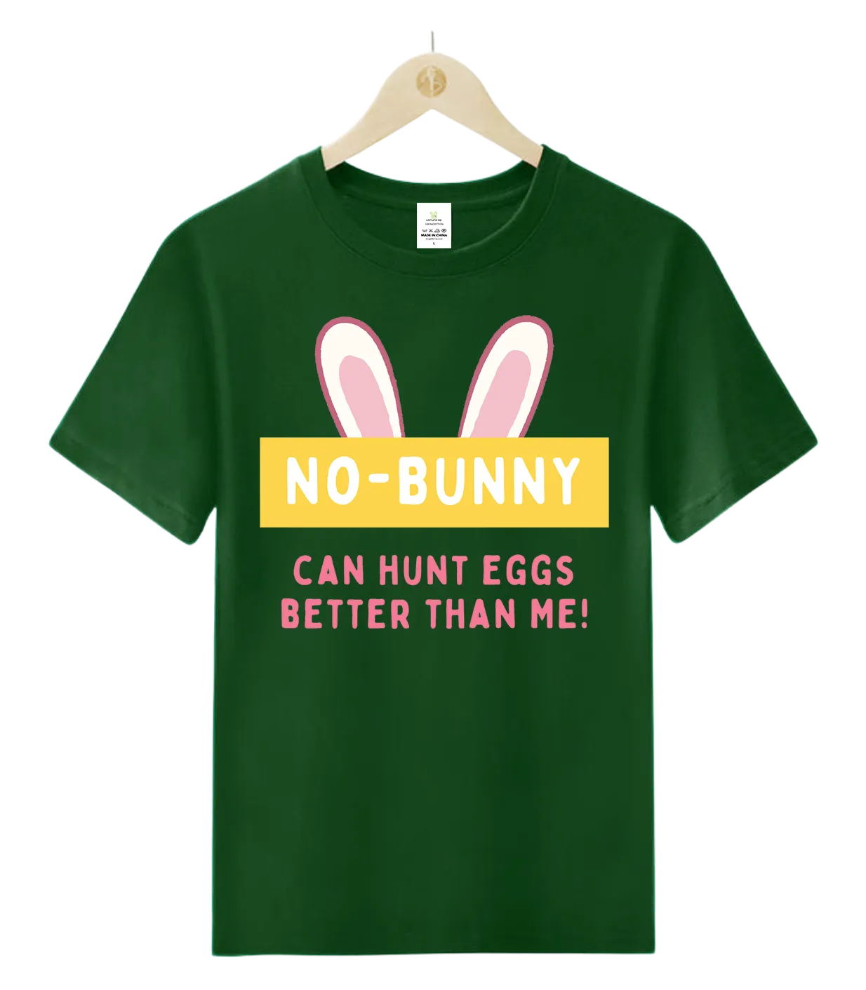 No bunny can hunt eggs better than me-T-Shirt