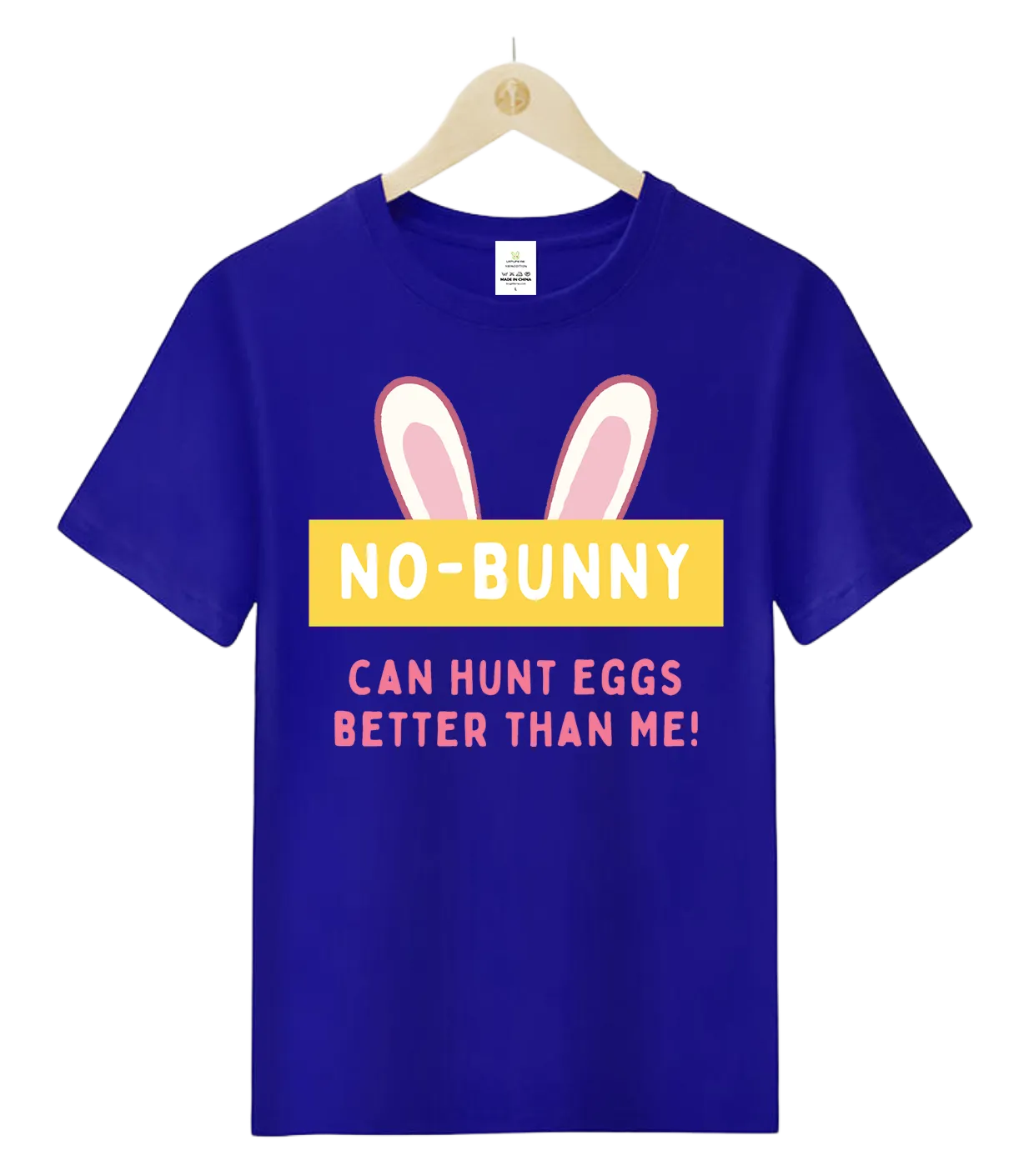 No bunny can hunt eggs better than me-T-Shirt