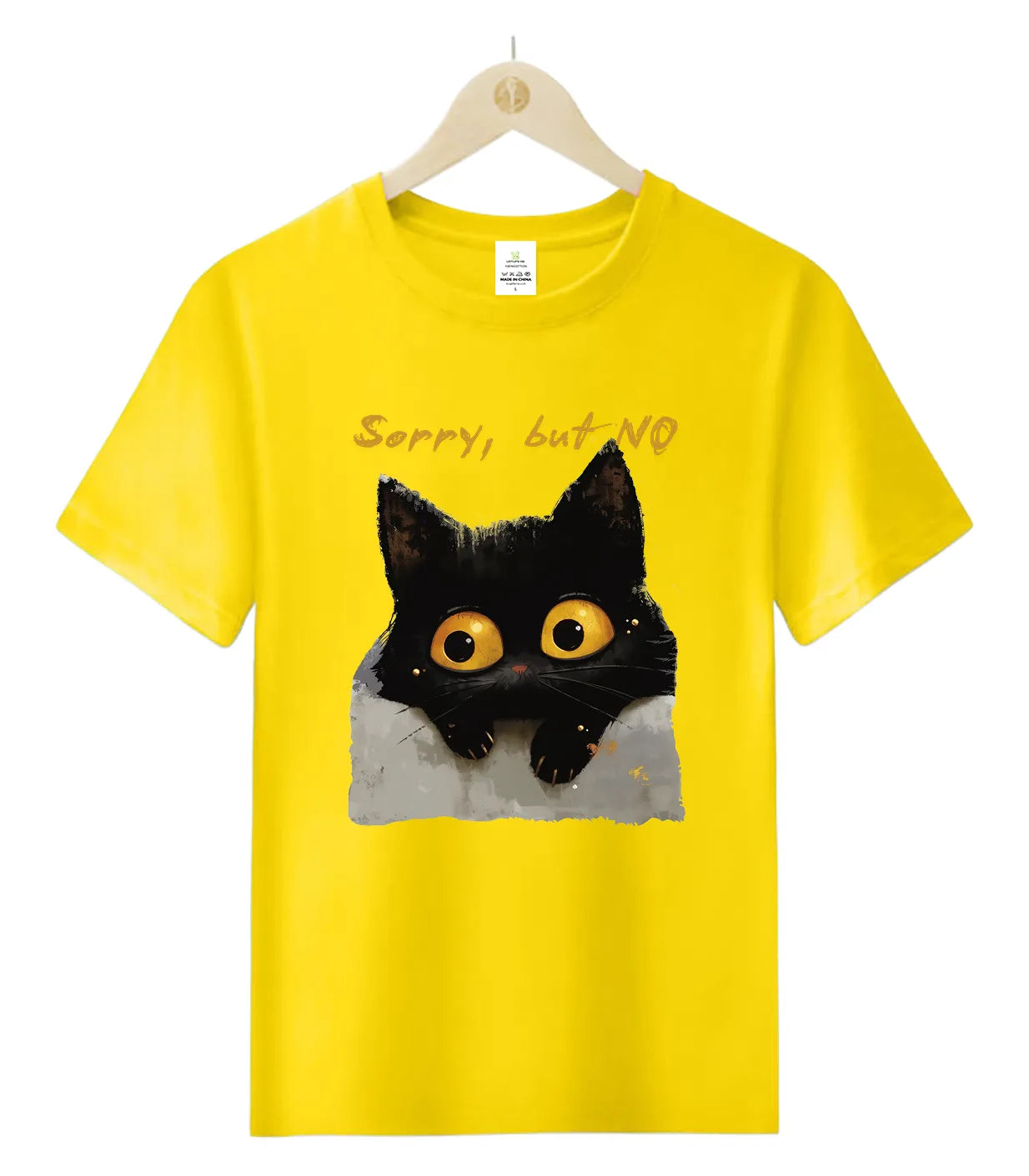 [Oreo the Cat] Sorry, but NO-T-Shirt