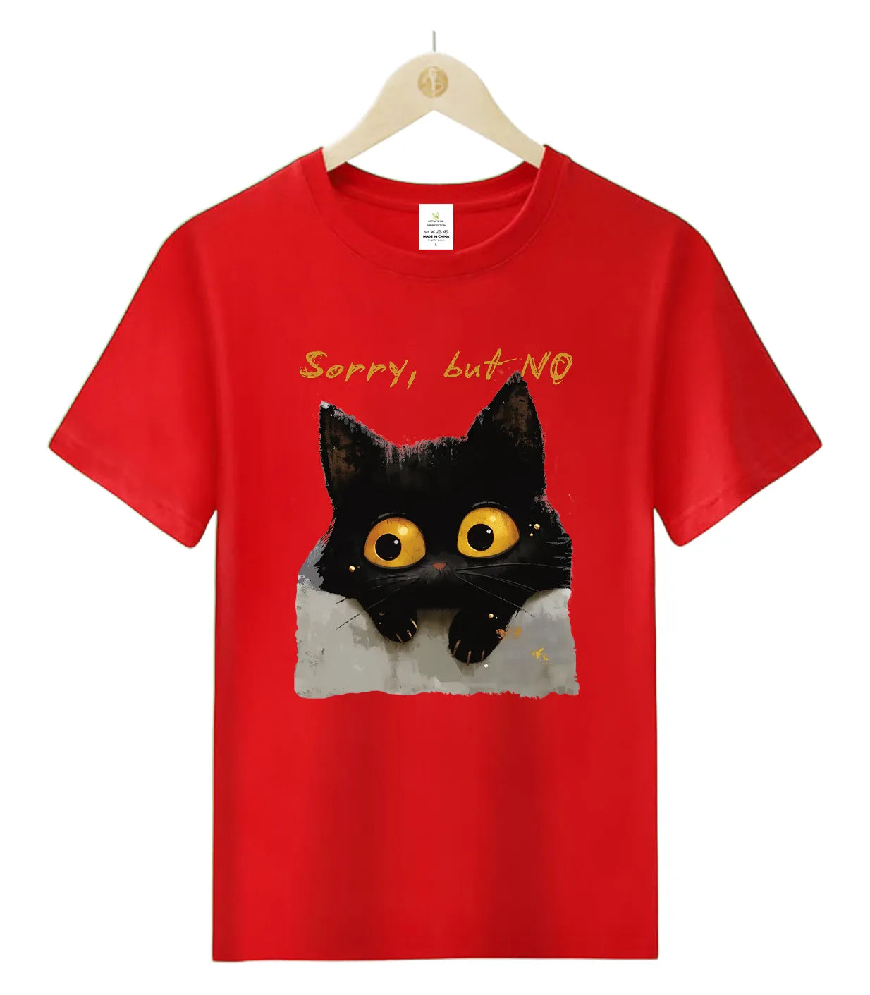 [Oreo the Cat] Sorry, but NO-T-Shirt