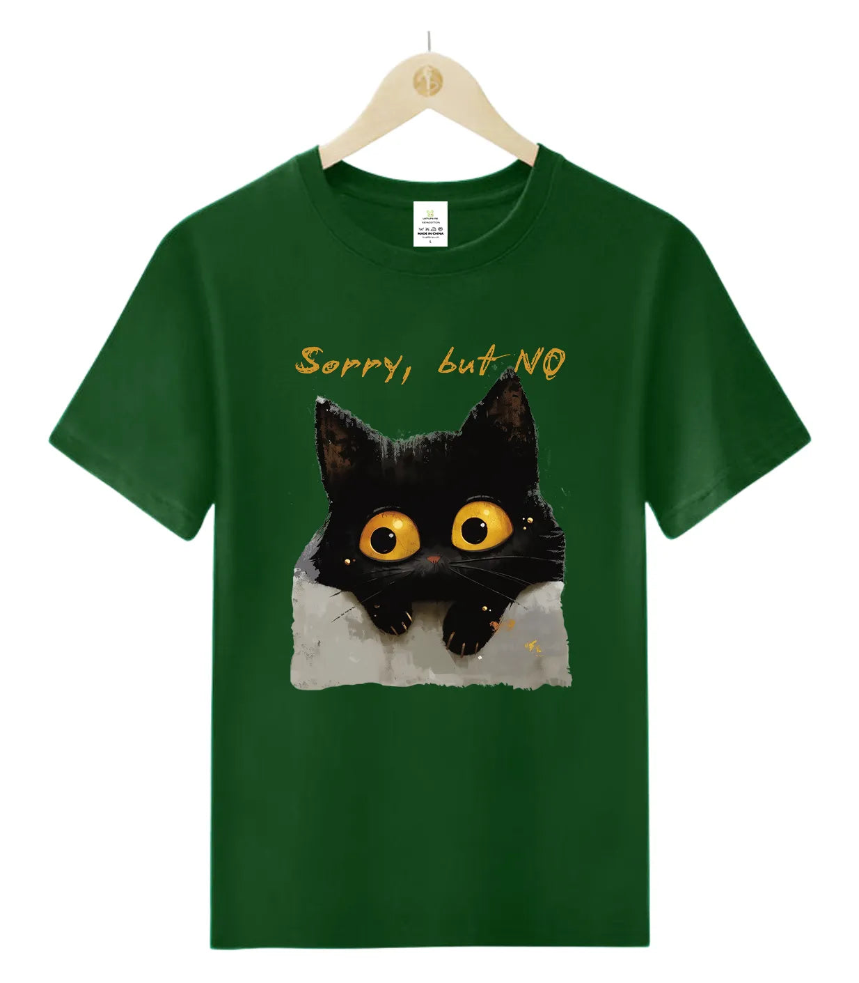 [Oreo the Cat] Sorry, but NO-T-Shirt