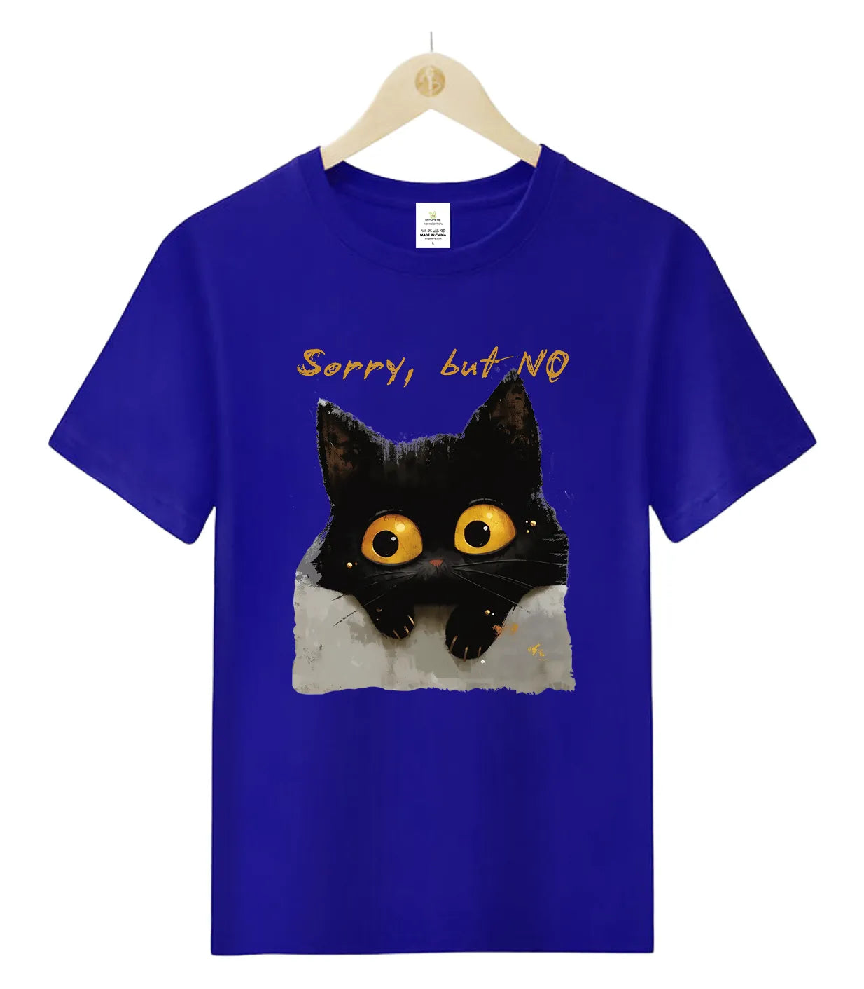 [Oreo the Cat] Sorry, but NO-T-Shirt