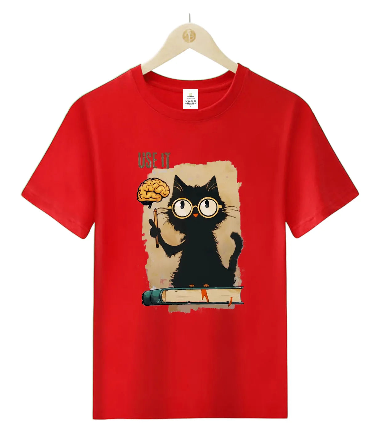 [Oreo the Cat] Use your brain-T-Shirt