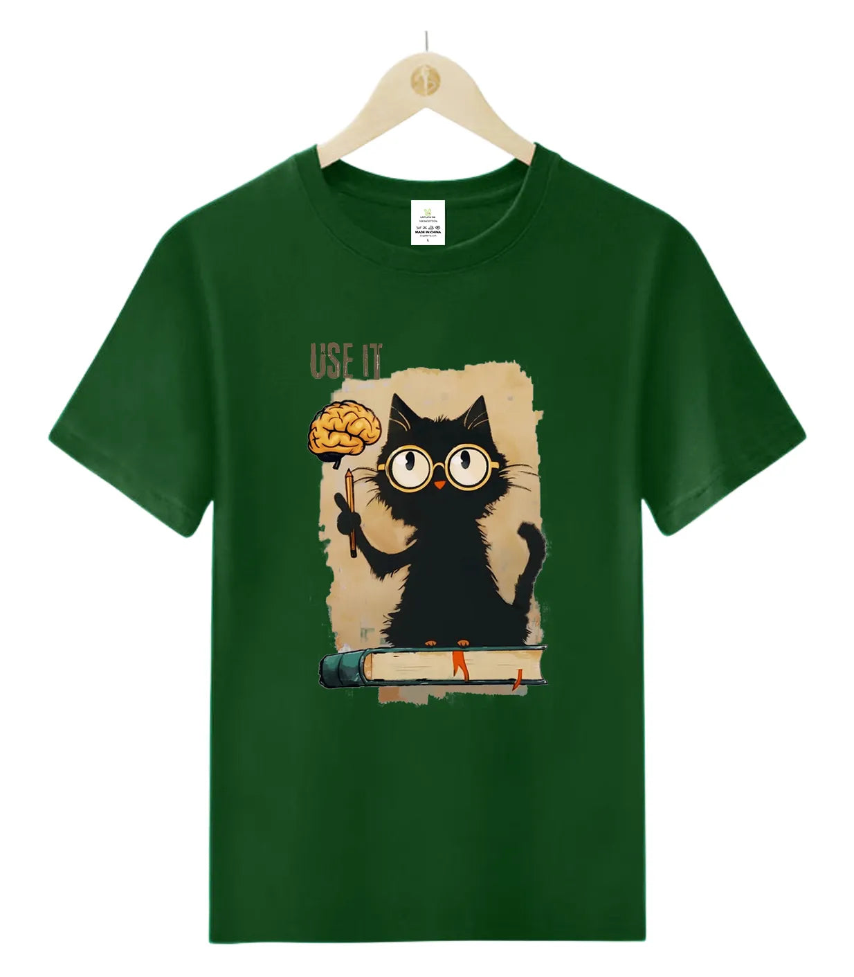 [Oreo the Cat] Use your brain-T-Shirt