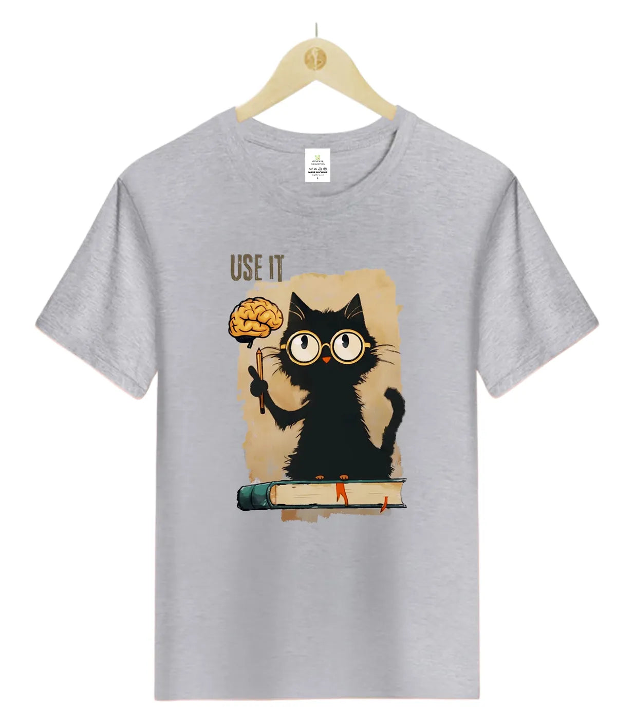 [Oreo the Cat] Use your brain-T-Shirt