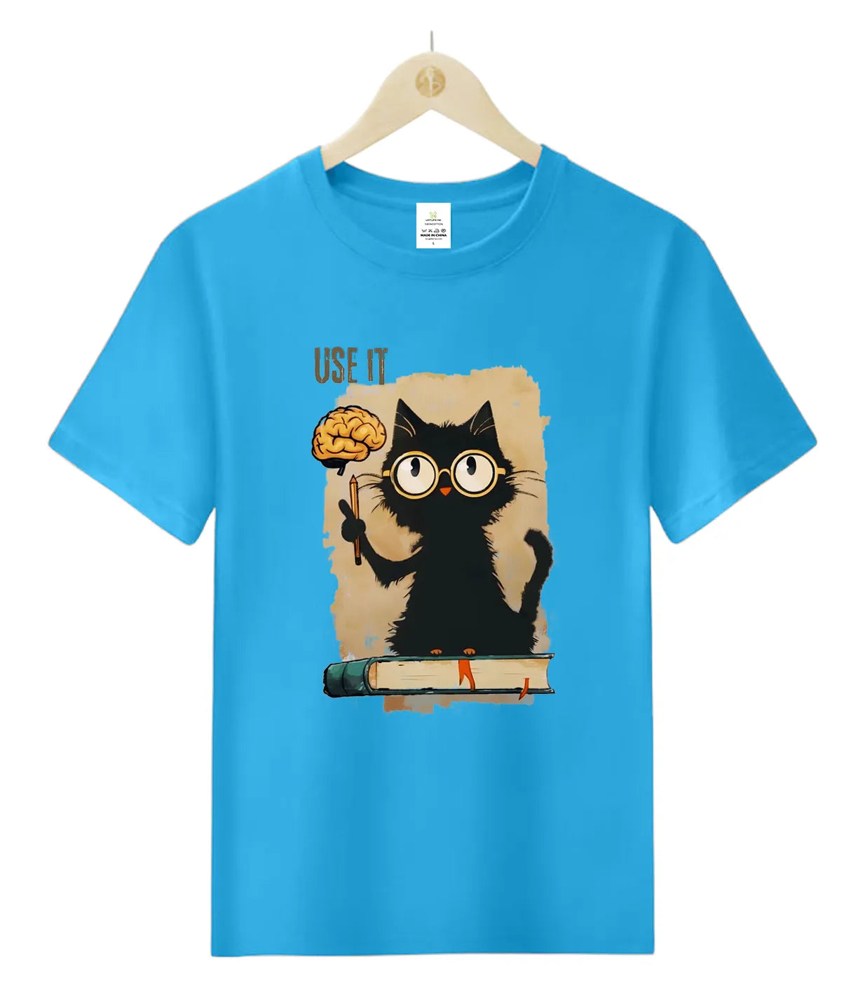 [Oreo the Cat] Use your brain-T-Shirt