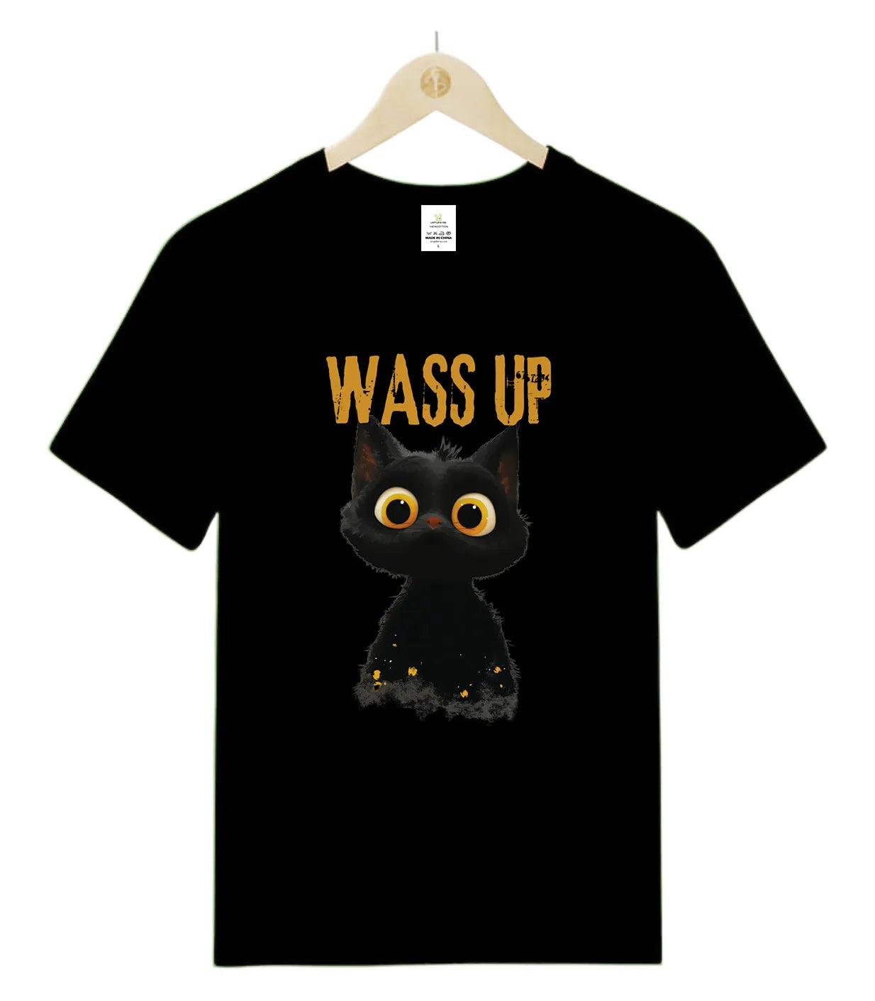 [Oreo the Cat] WASS UP-0-T-Shirt