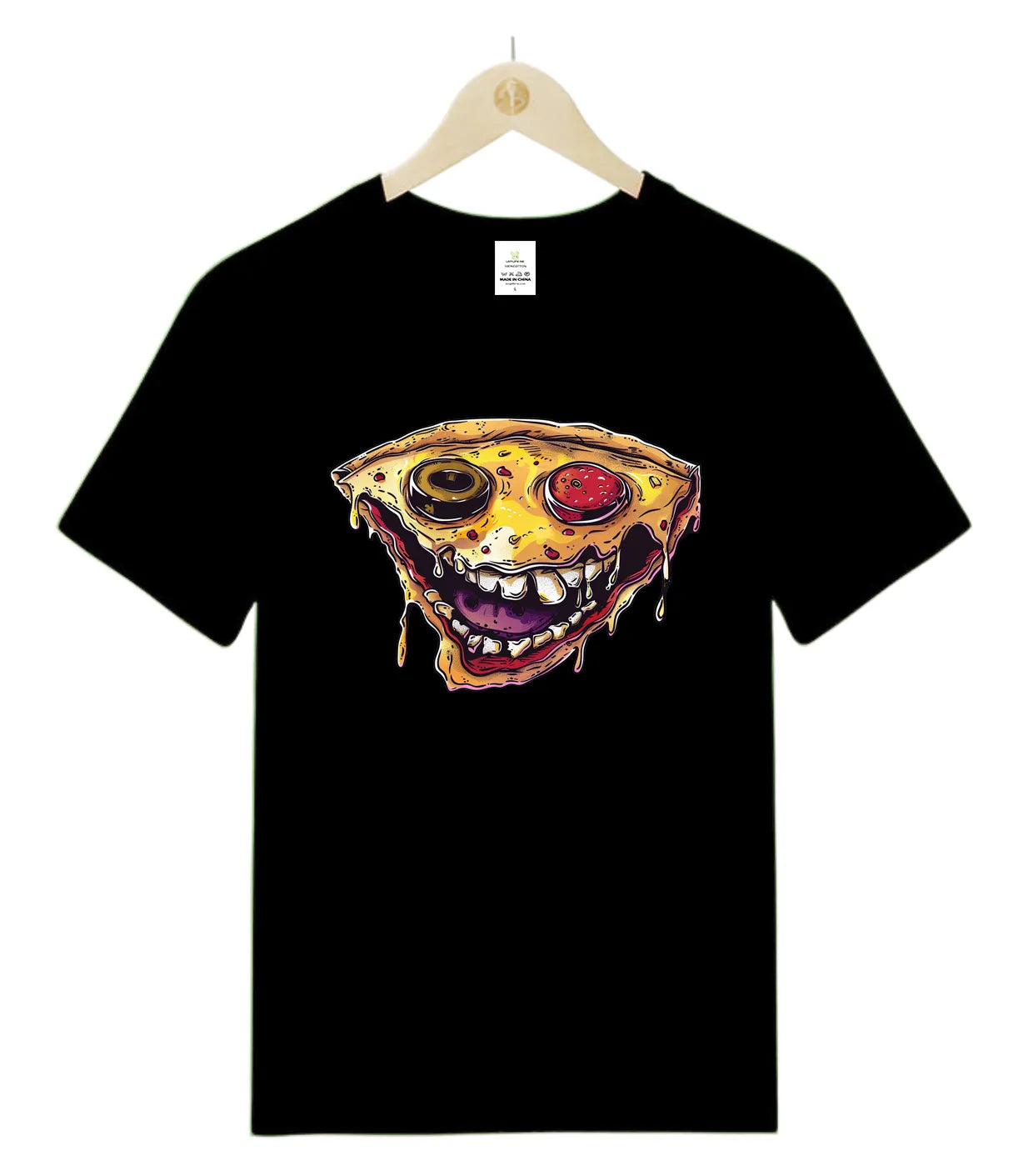 Pizza Face Collapse-T-Shirt