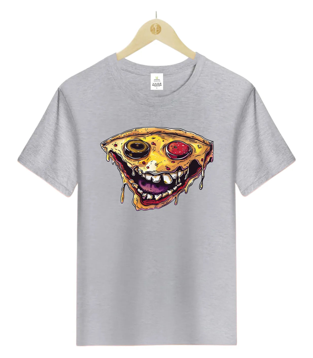 Pizza Face Collapse-T-Shirt