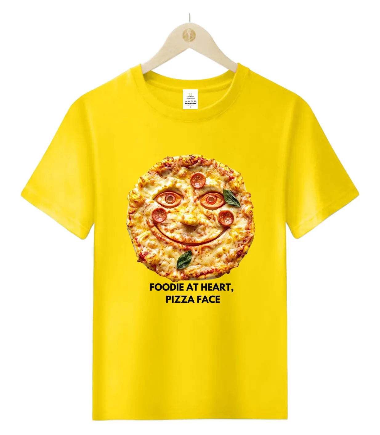 Pizza Face-T-Shirt