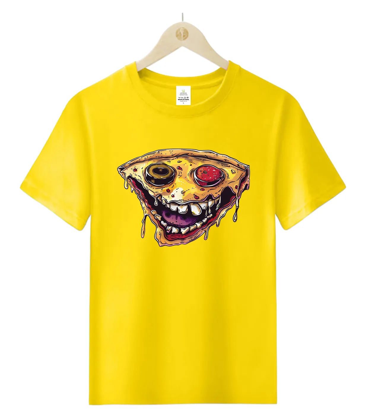 Pizza Face Collapse-T-Shirt