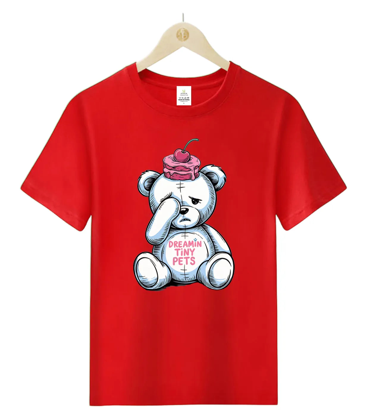 Cherry teddy bear Poor-T-Shirt