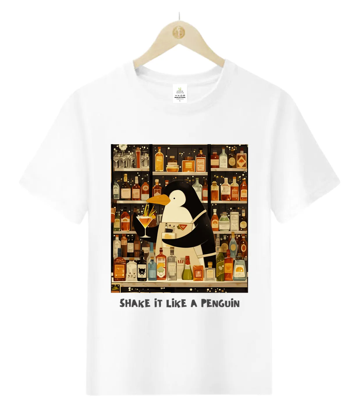 SHAKE IT LIKE A PENGUIN-T-Shirt