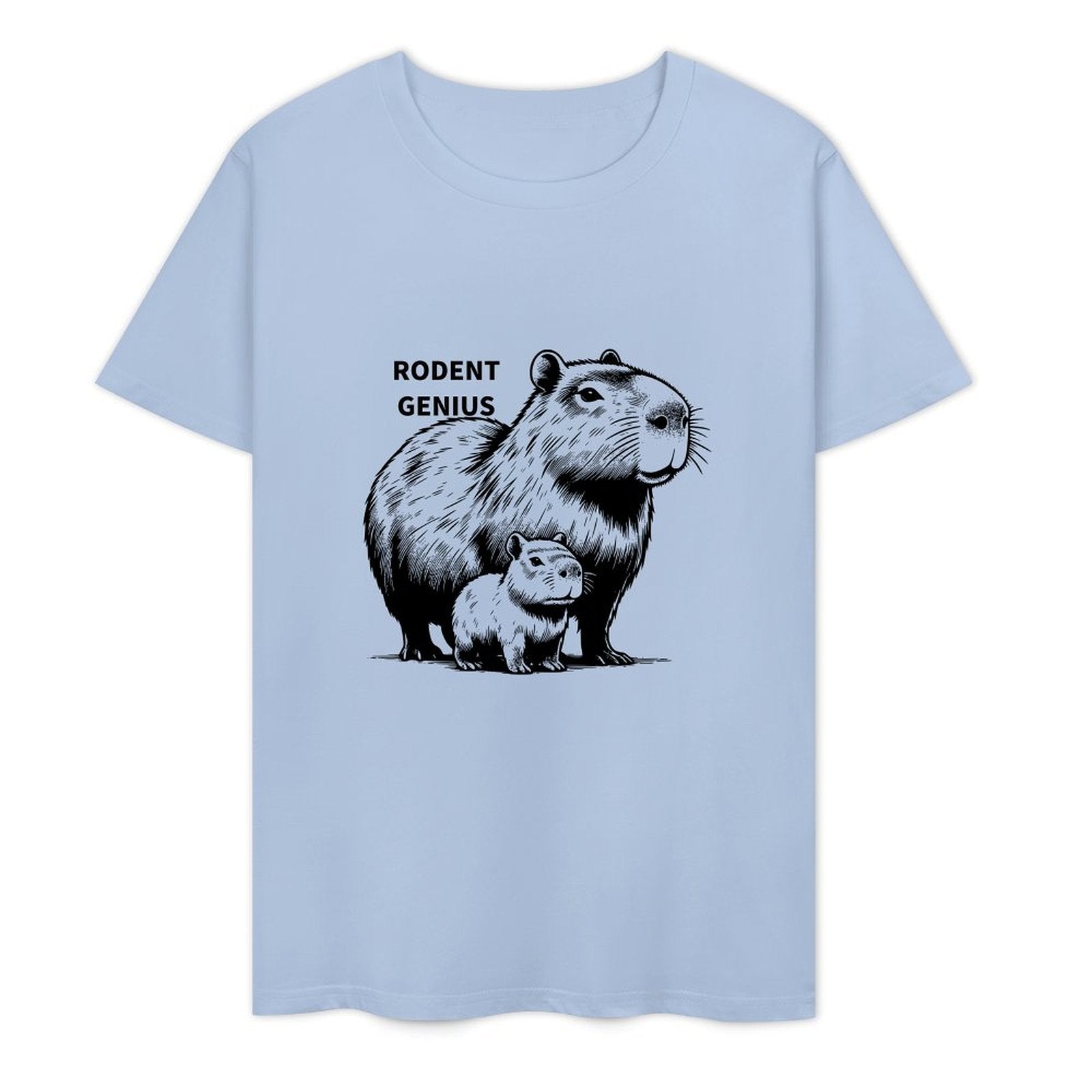 Capybara Rodent Genius-T-shirt