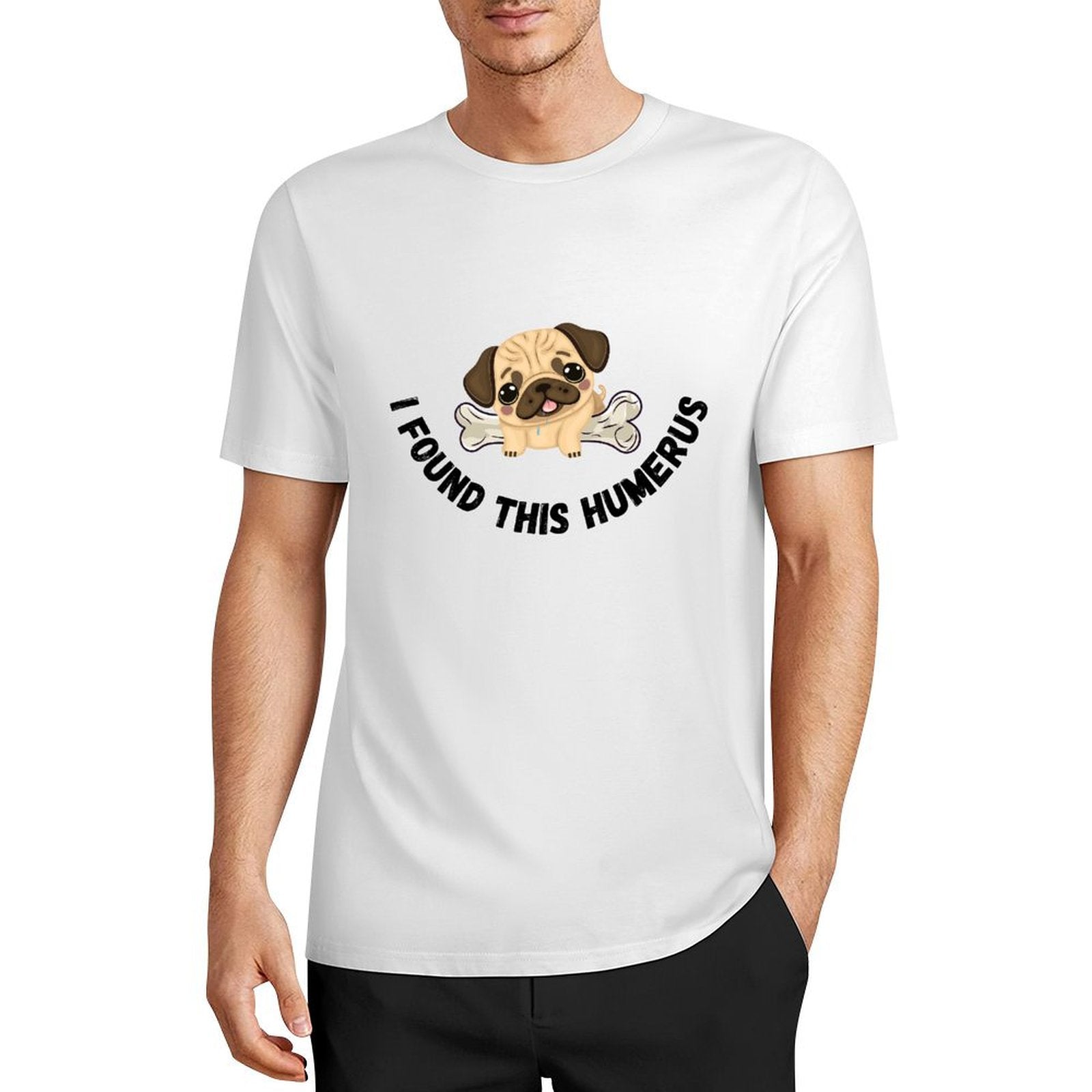 I Found This Humorus (3)-dog-T-shirt