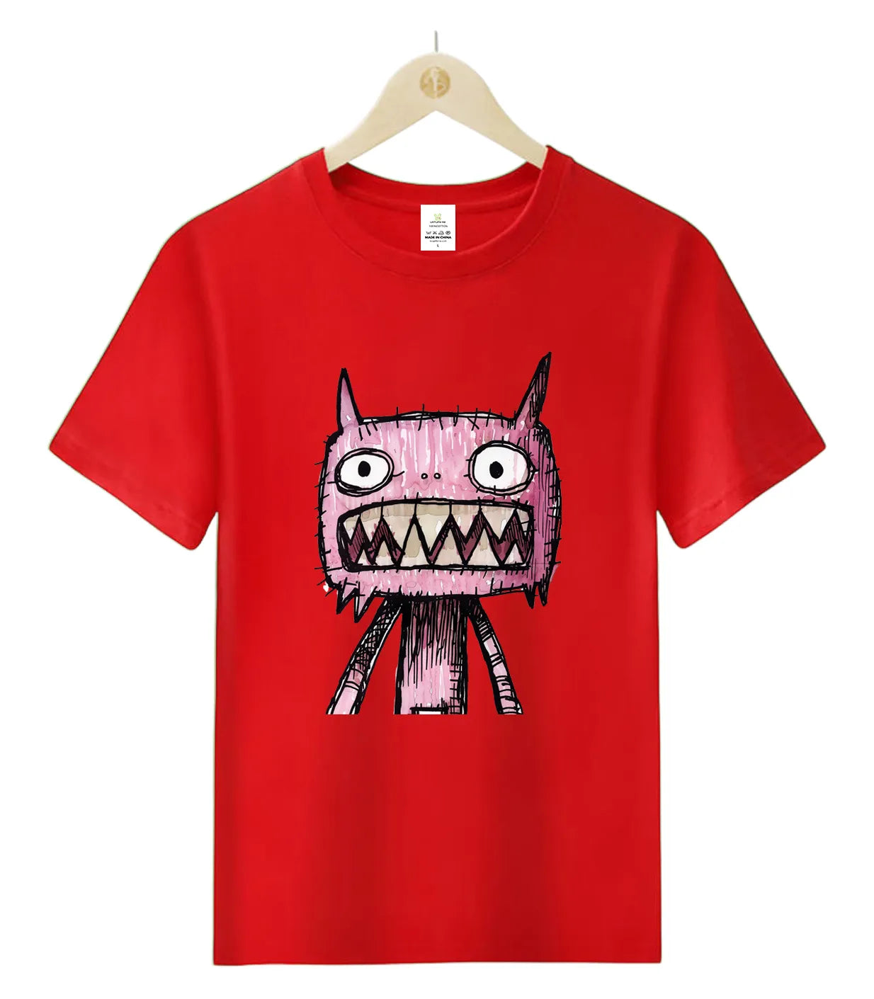 freaked out monster-T-Shirt