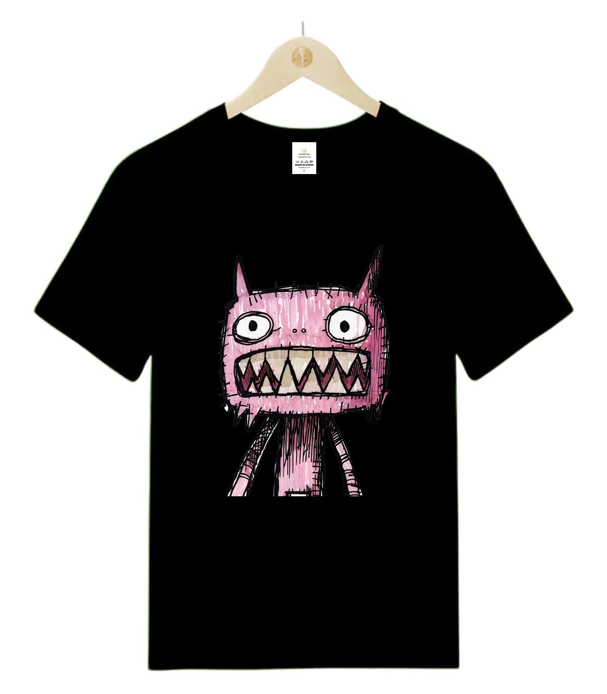 freaked out monster-T-Shirt