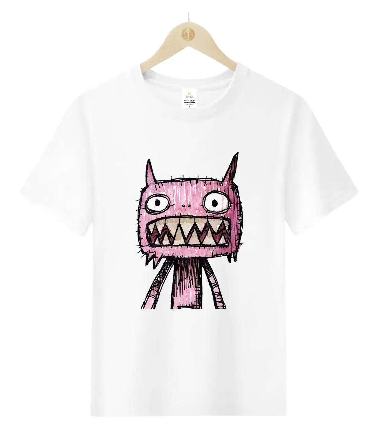 freaked out monster-T-Shirt